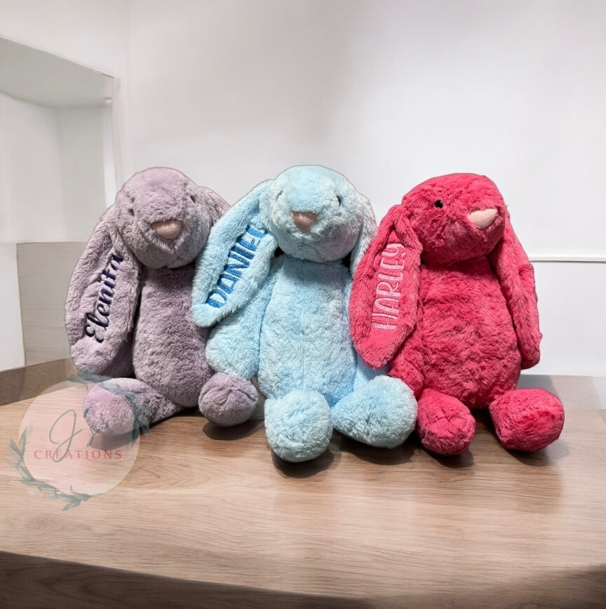Embroidered Easter Bunny