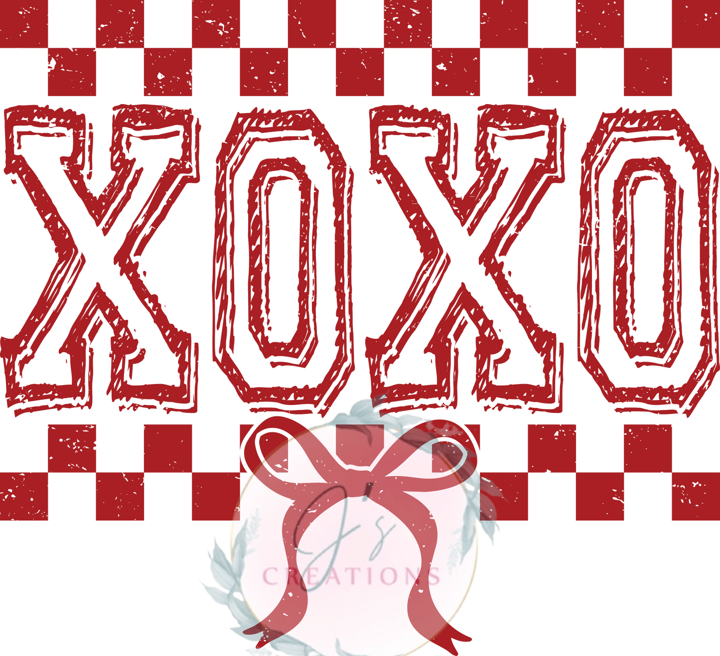 Checkered XOXO