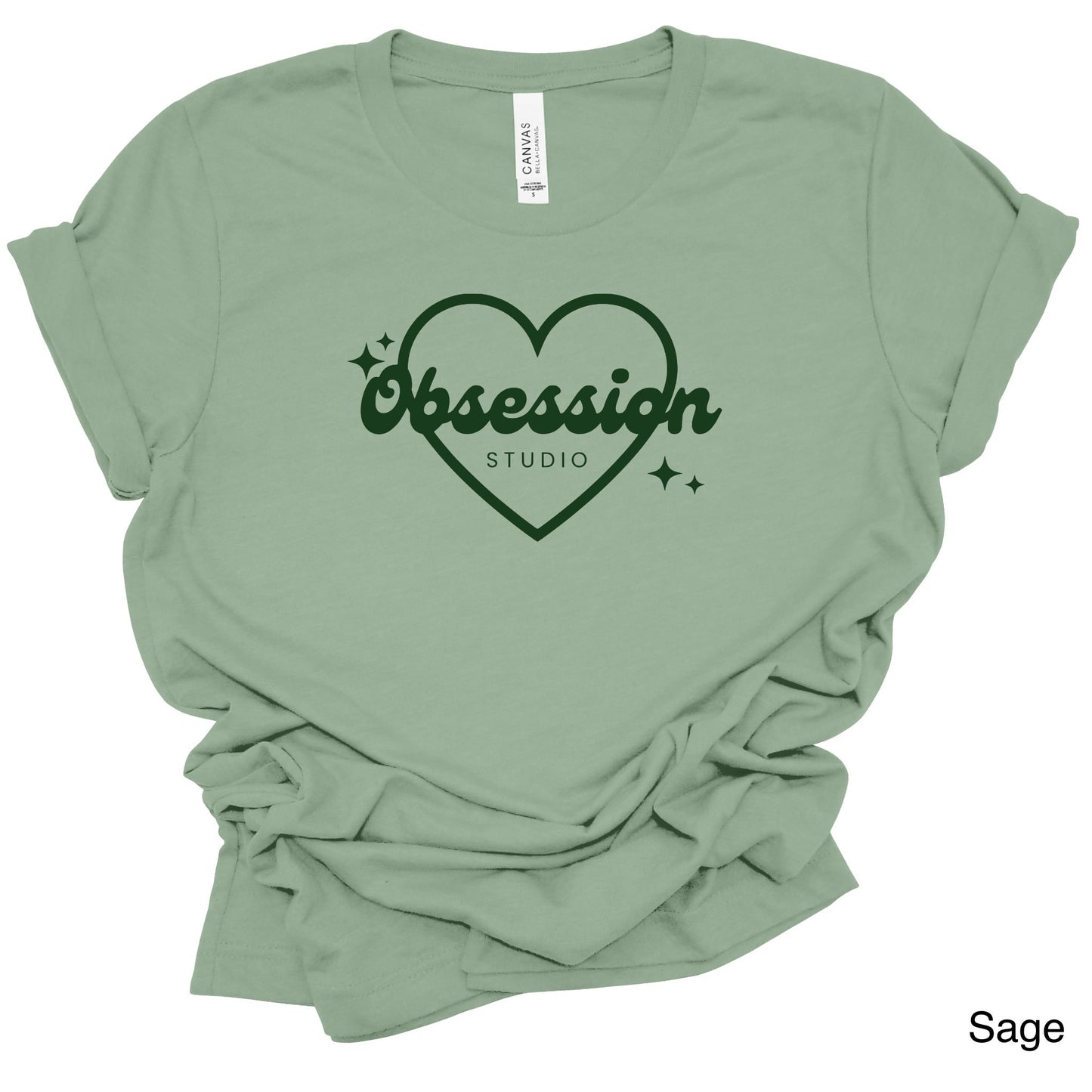 Obsession Studio Heart Front Logo