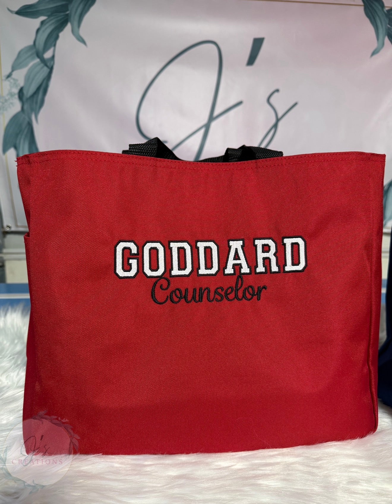 Custom embroidered Tote