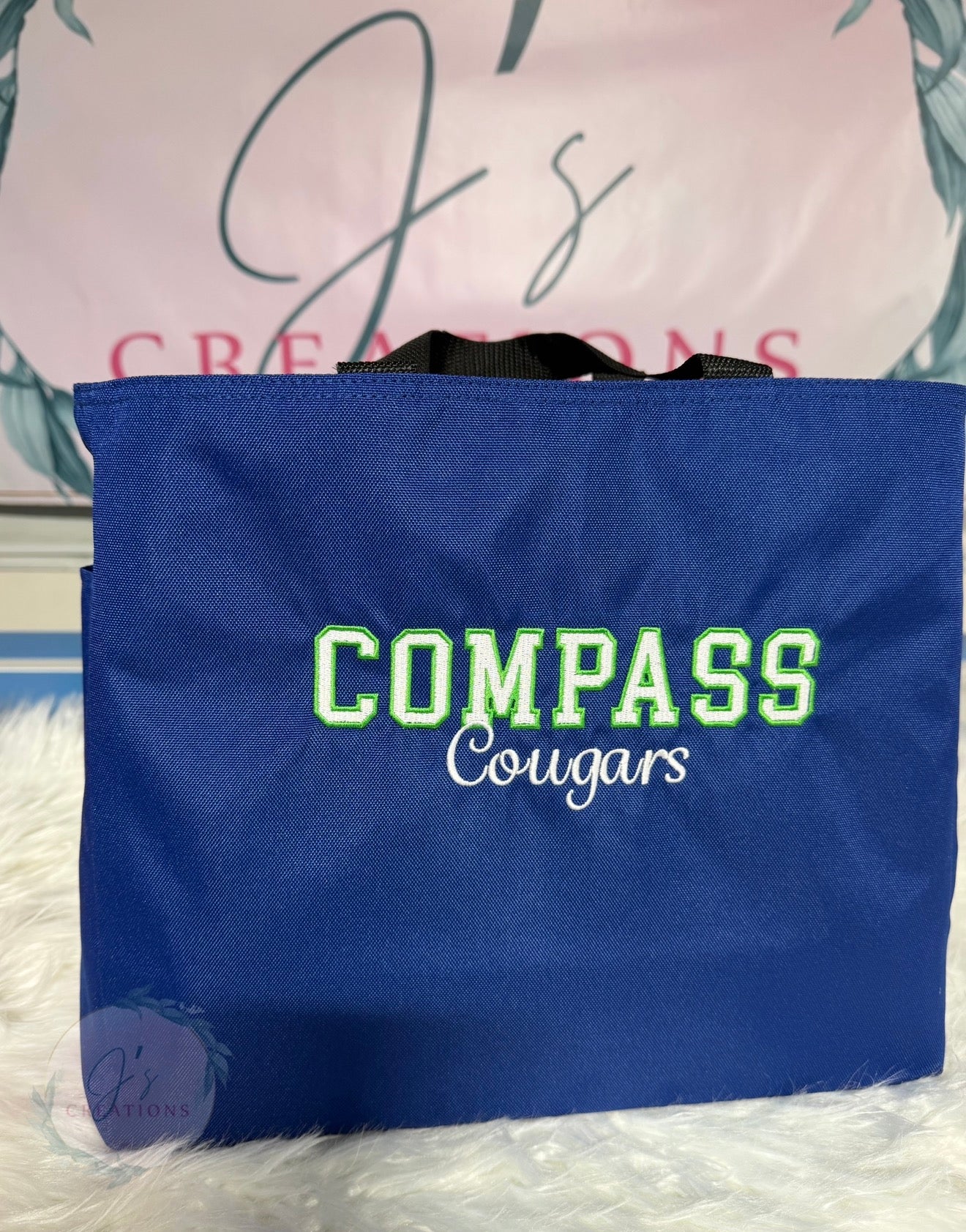 Custom embroidered Tote
