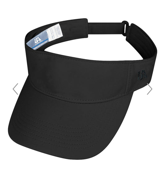Embroidered visor