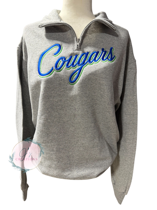 Cougars Shadow Embroidery Apparel