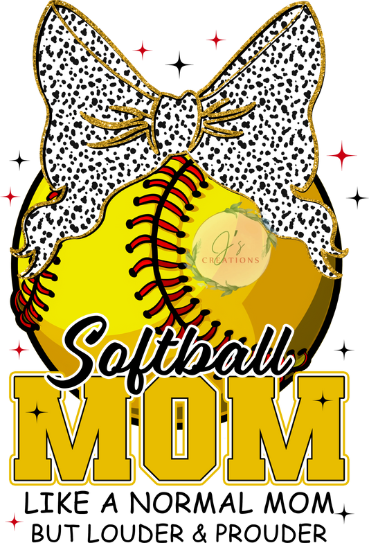 Softball mom