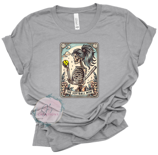 Softball Mom Tarot Card