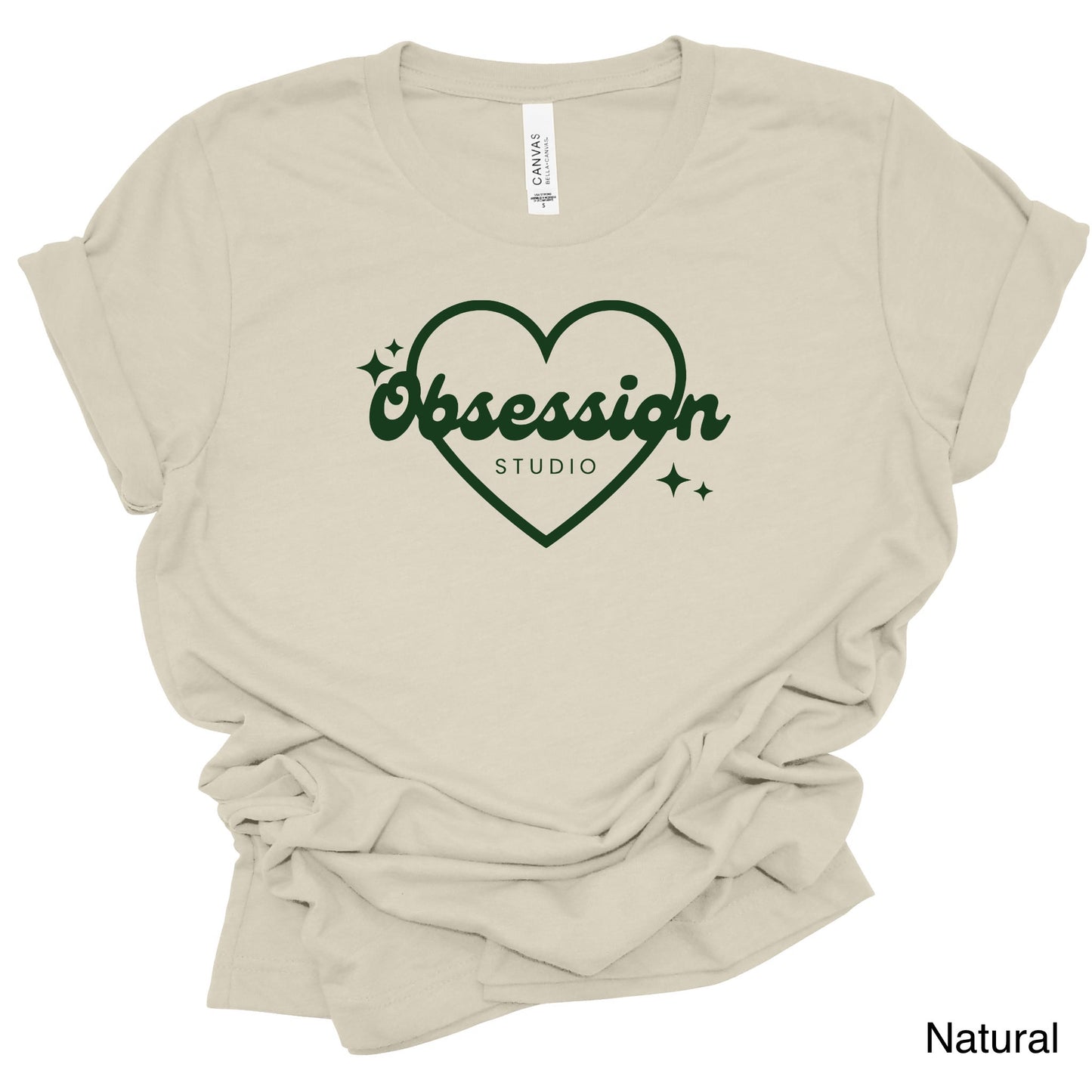 Obsession Studio Heart Front Logo